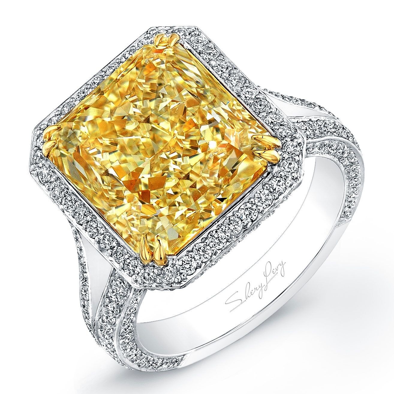 RAD 10.02ct FIY VS2 EGLUSA